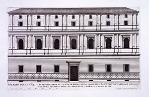 Palacio de los Reyes de Inglaterra en el Borgo Nuovo, Roma, de 